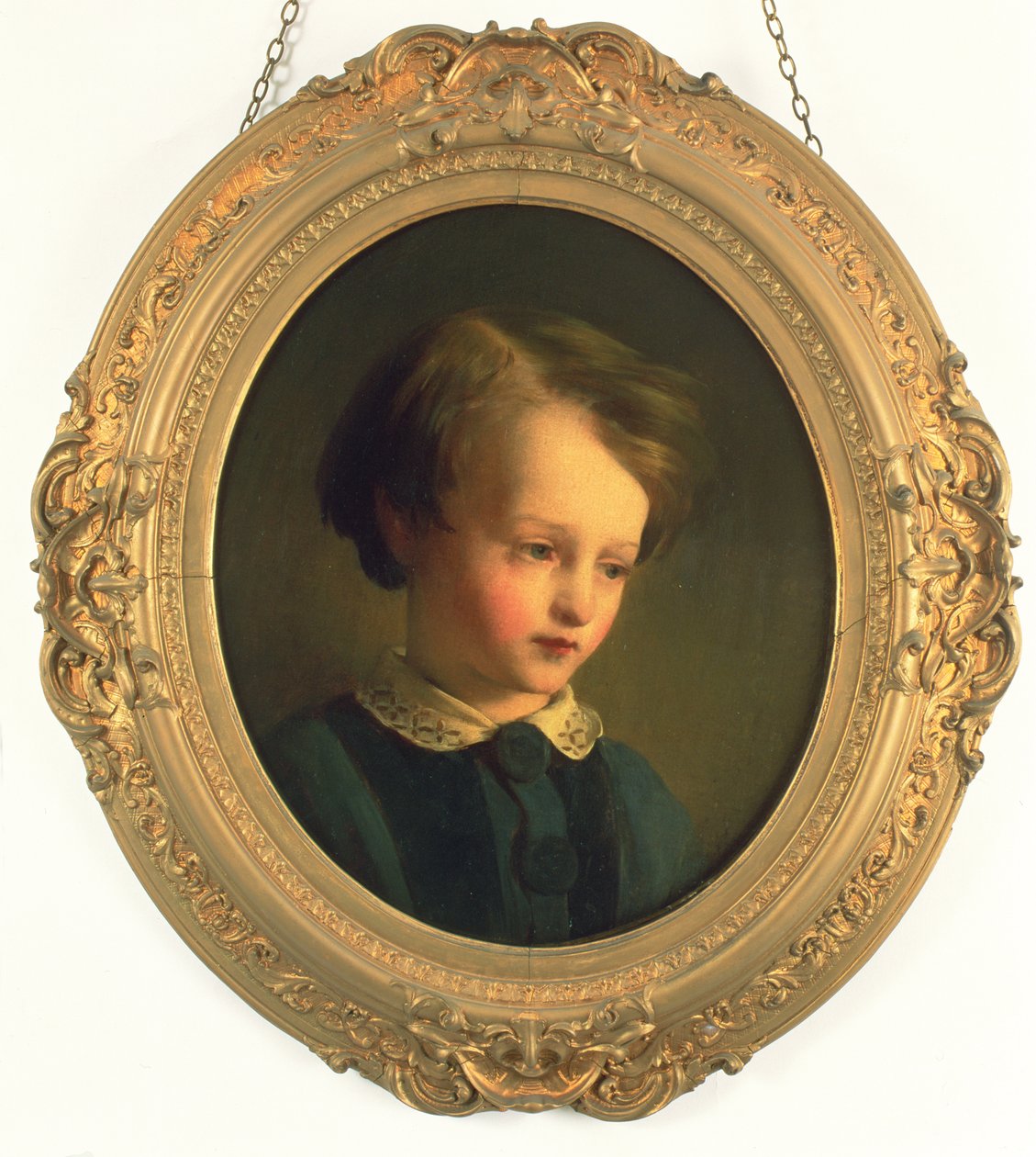 Obraz chłopca, ideał Dickensa Mały Paul („Dombey and Son”) autorstwa William Quiller Orchardson