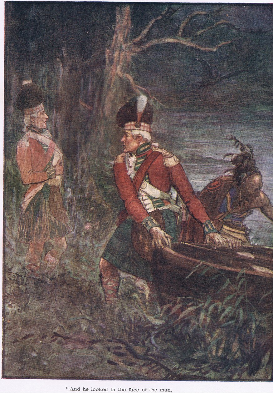 I spojrzał mu w twarz i oto! Twarz była jego własna autorstwa William Rainey