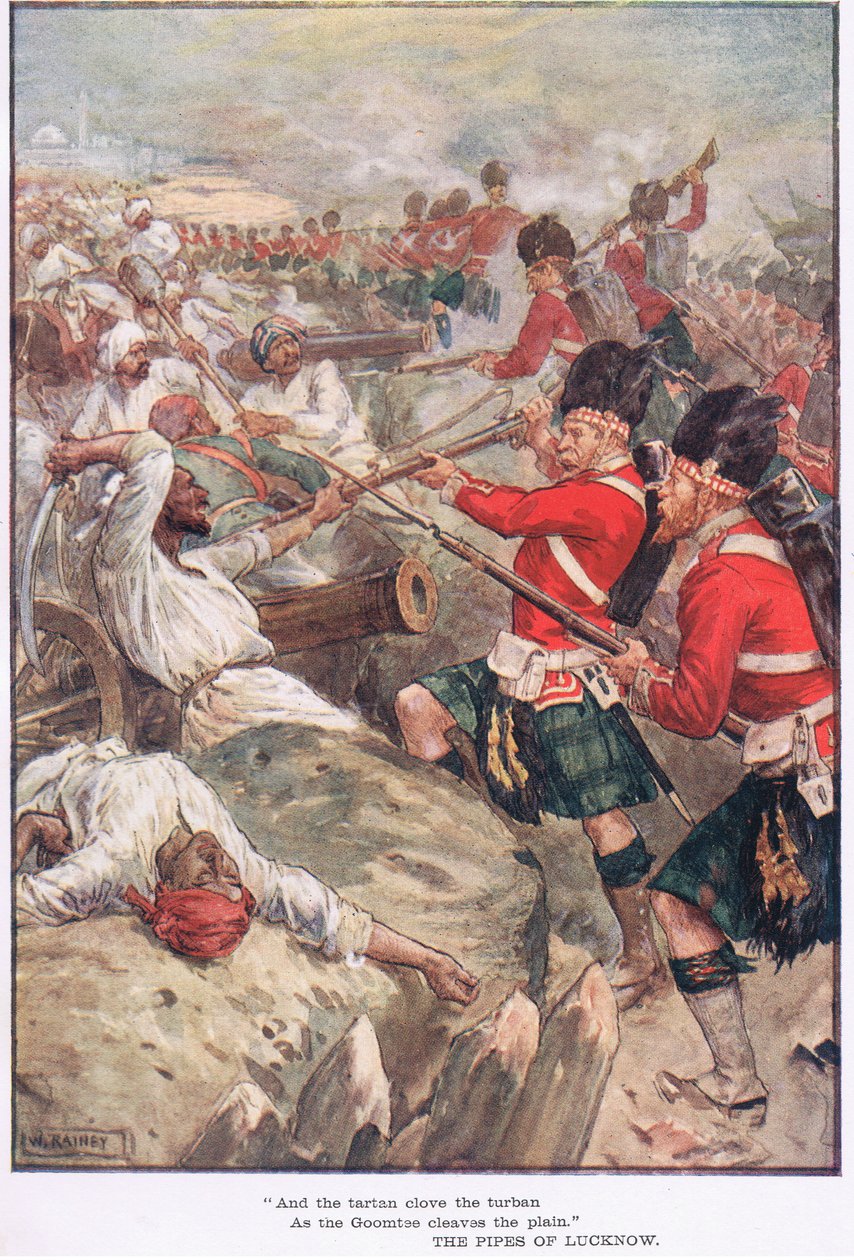 I tartan goździk turban autorstwa William Rainey