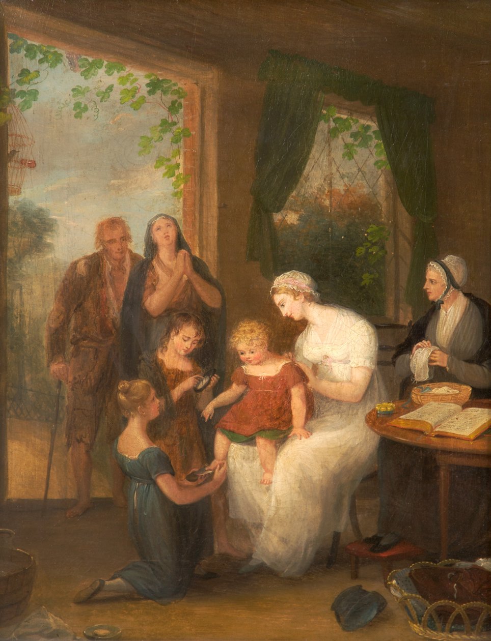 Dobroczynność, ok.1780-1828 autorstwa William Redmore Bigg