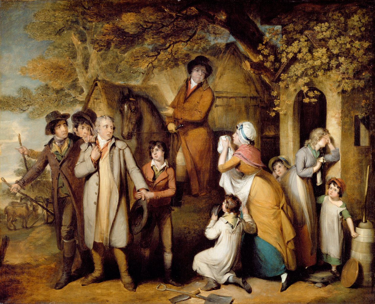 Surowy Steward, czyli Nieszczęsny Lokator autorstwa William Redmore Bigg