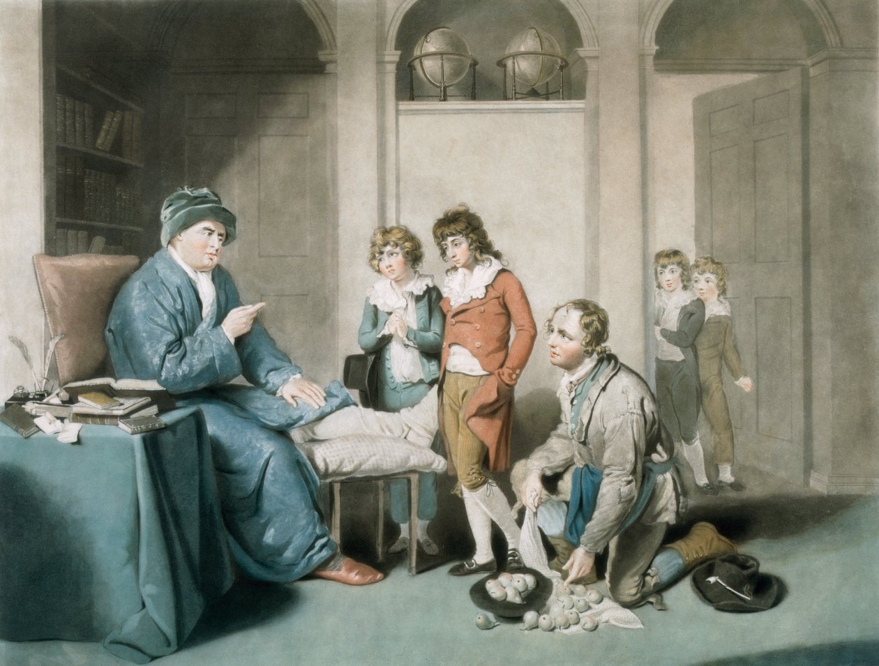Truants , grawerowane przez Williama Warda (1766-1826) autorstwa William Redmore Bigg