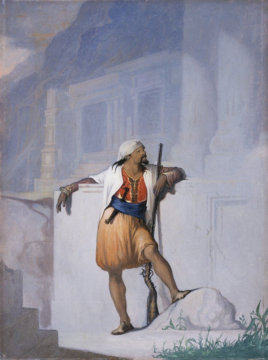 Strażnik, ok.1872 autorstwa William Rimmer