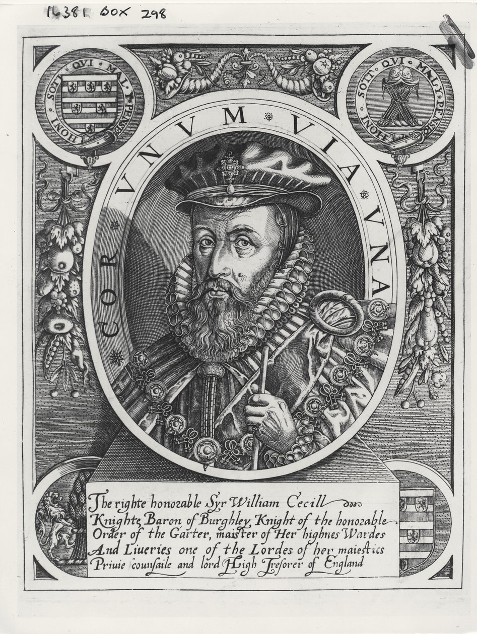 William Cecil, 1. baron Burghley autorstwa William Rogers