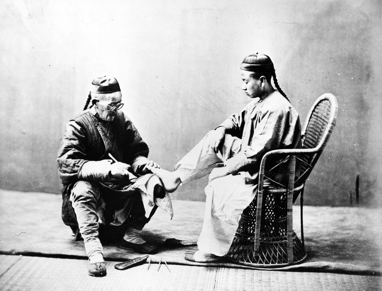 Uliczny krajalnica do kukurydzy, c.1875 autorstwa William Saunders