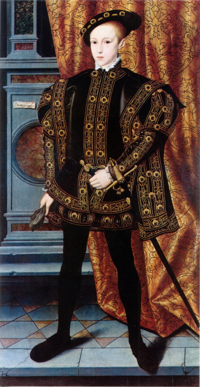 Edward VI z Anglii autorstwa William Scrots