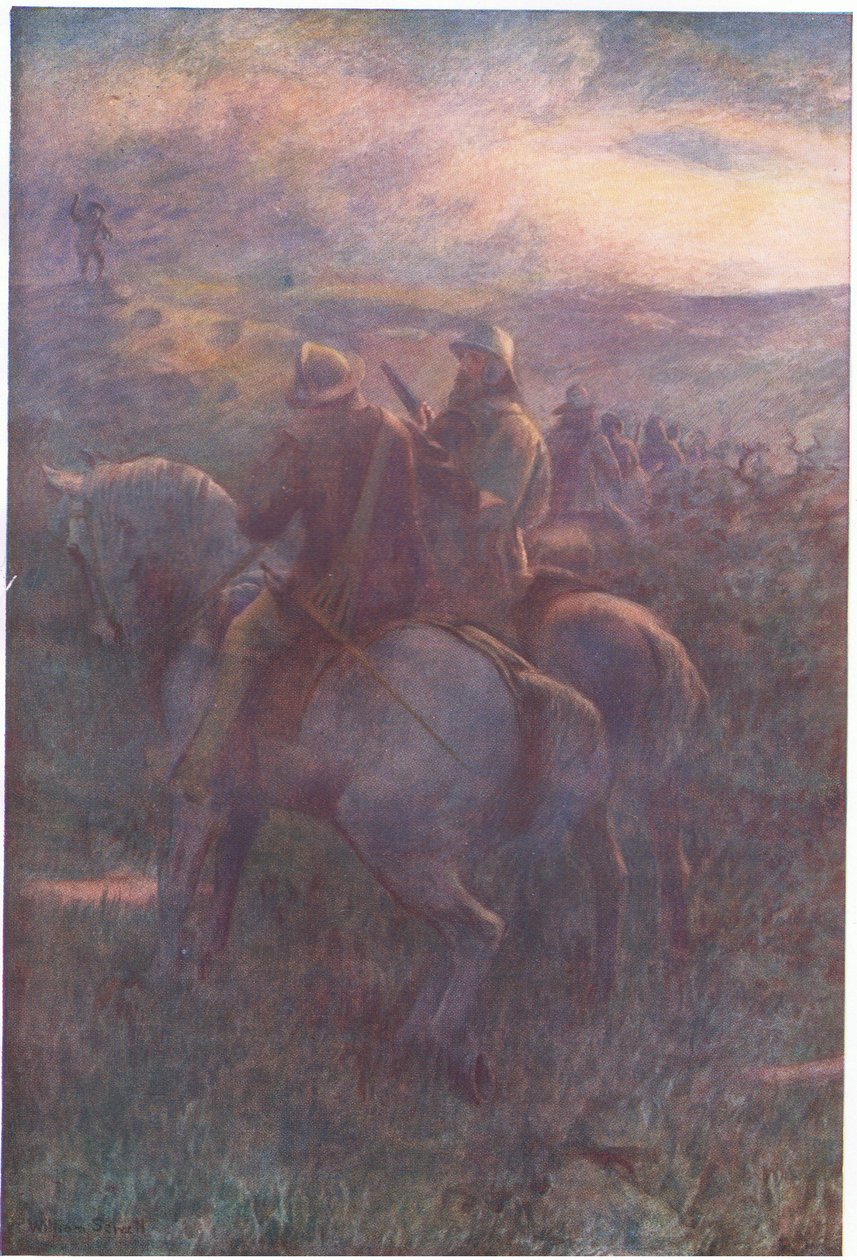 Strażnik nie mógł powstrzymać się od wyśledzenia ich, 1939 autorstwa William Sewell