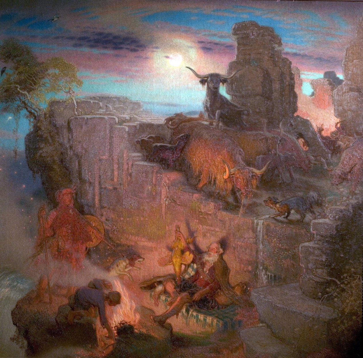Poszukiwacze z Wyżyn, 1918 autorstwa William Shackleton