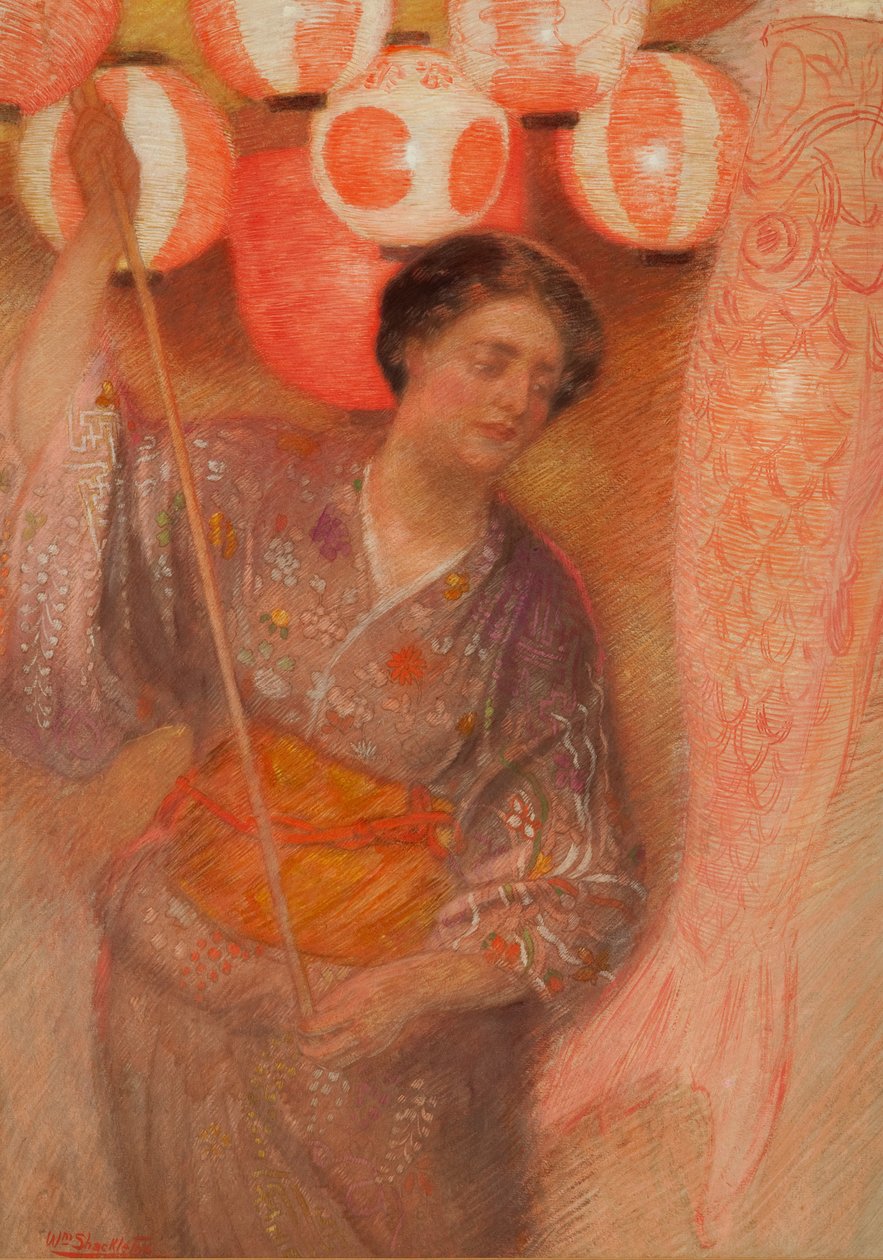 Studium dla „Festiwalu Japońskiego” autorstwa William Shackleton