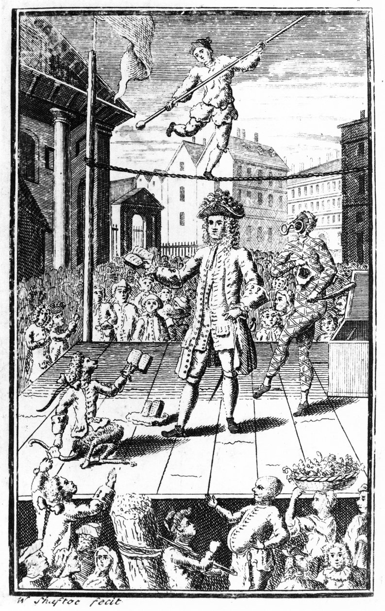 Satyra dr Rocka, c.1740 autorstwa William Shaftoe