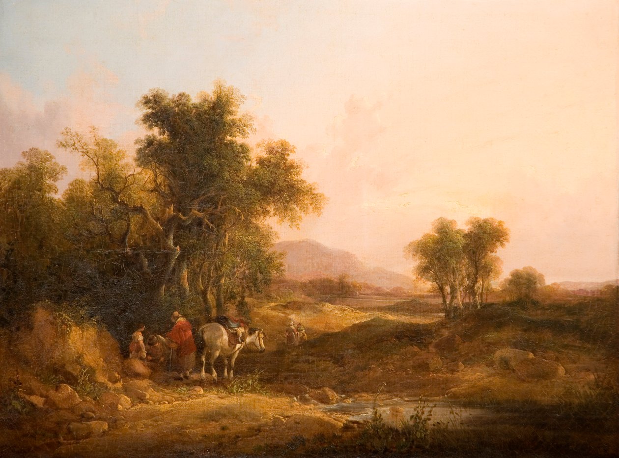 Krajobraz autorstwa William Shayer