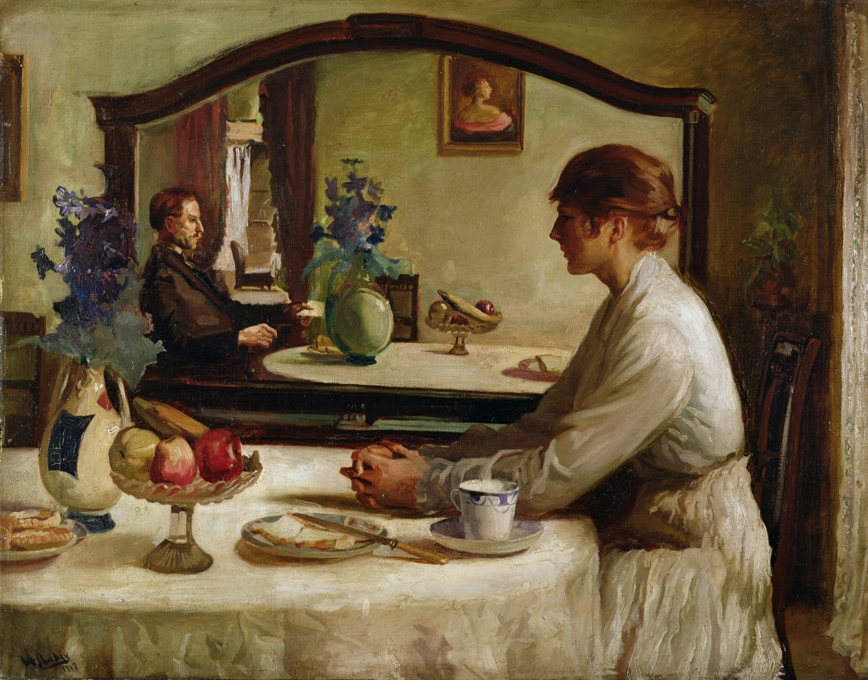 Konsultacja, 1917 autorstwa William Sheehan