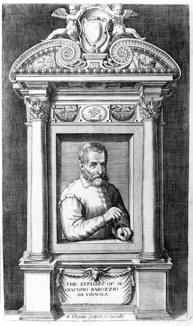Giacomo Barozzi da Vignola autorstwa William Sherwin