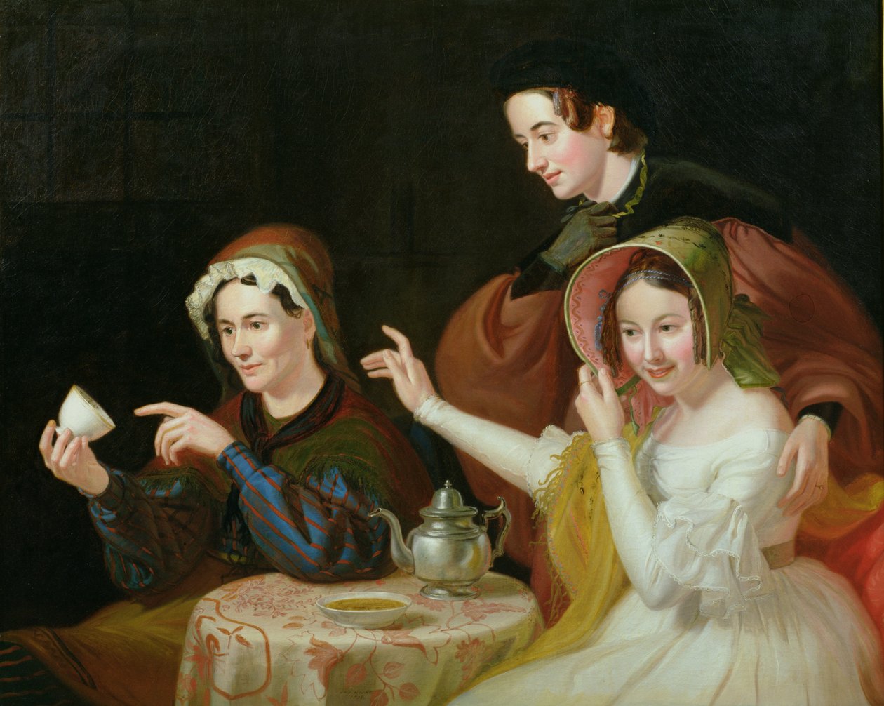 Resztki w filiżance, 1838 autorstwa William Sidney Mount