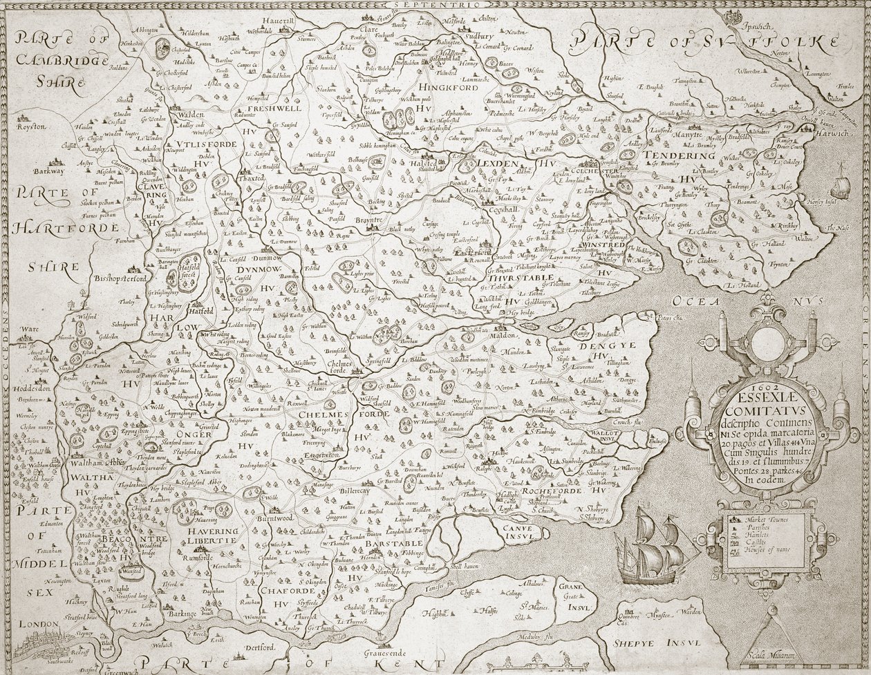 Mapa Essex, 160203 autorstwa William Smith
