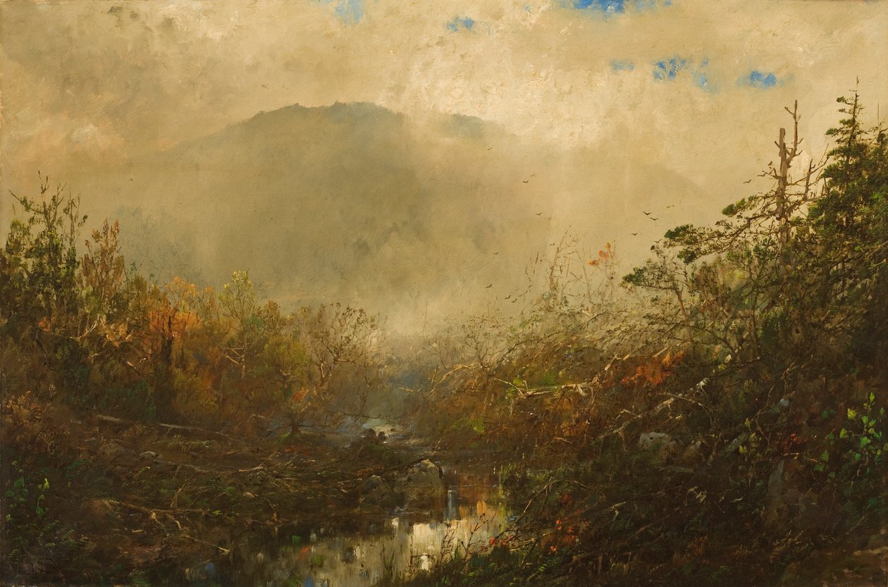 Nadchodząca burza w Adirondacks autorstwa William Sonntag