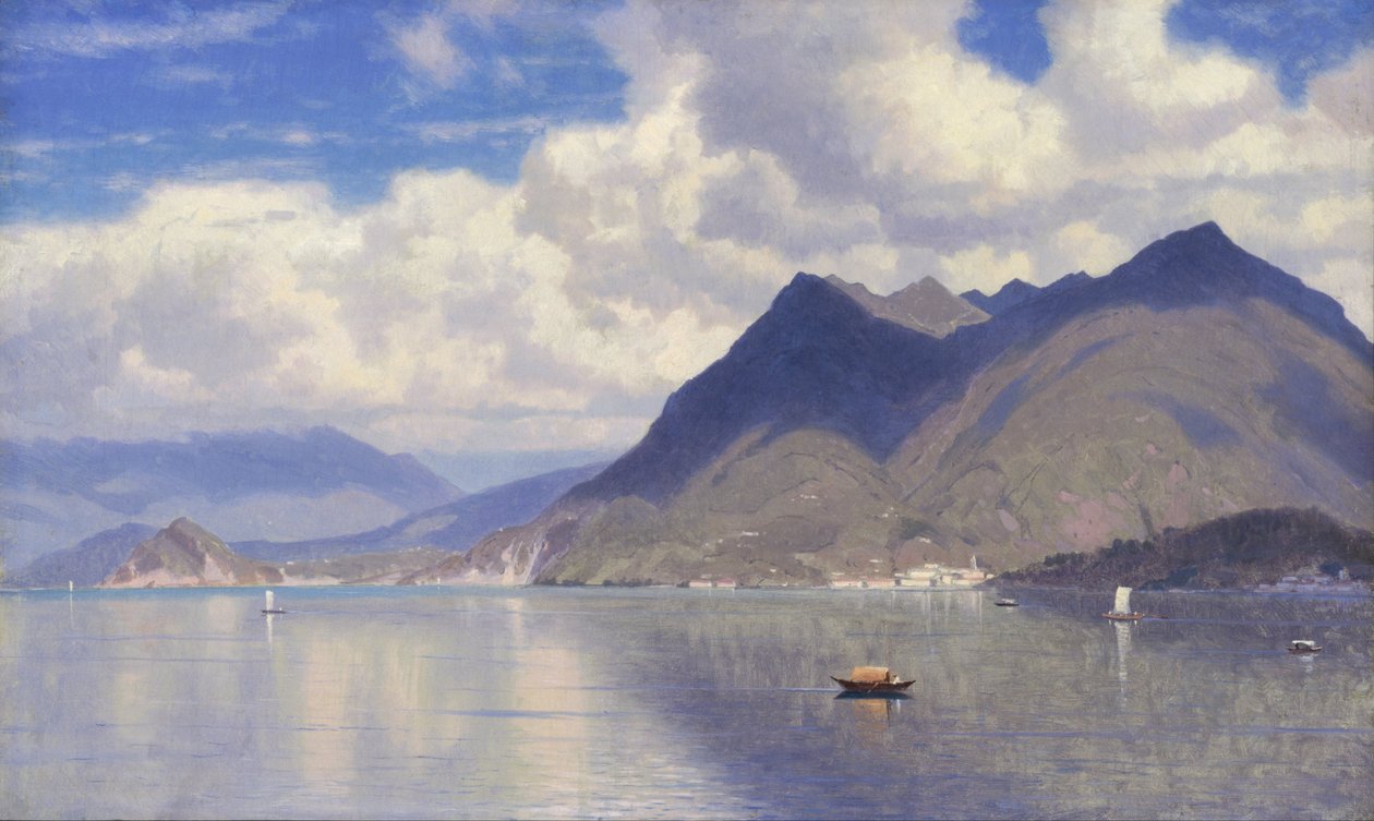 Jezioro Maggiore autorstwa William Stanley Haseltine