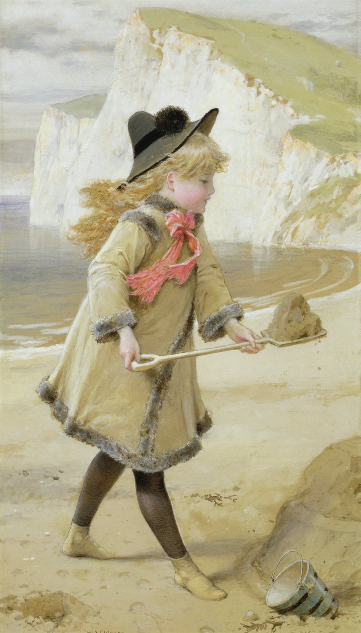 Zamek z piasku autorstwa William Stephen Coleman