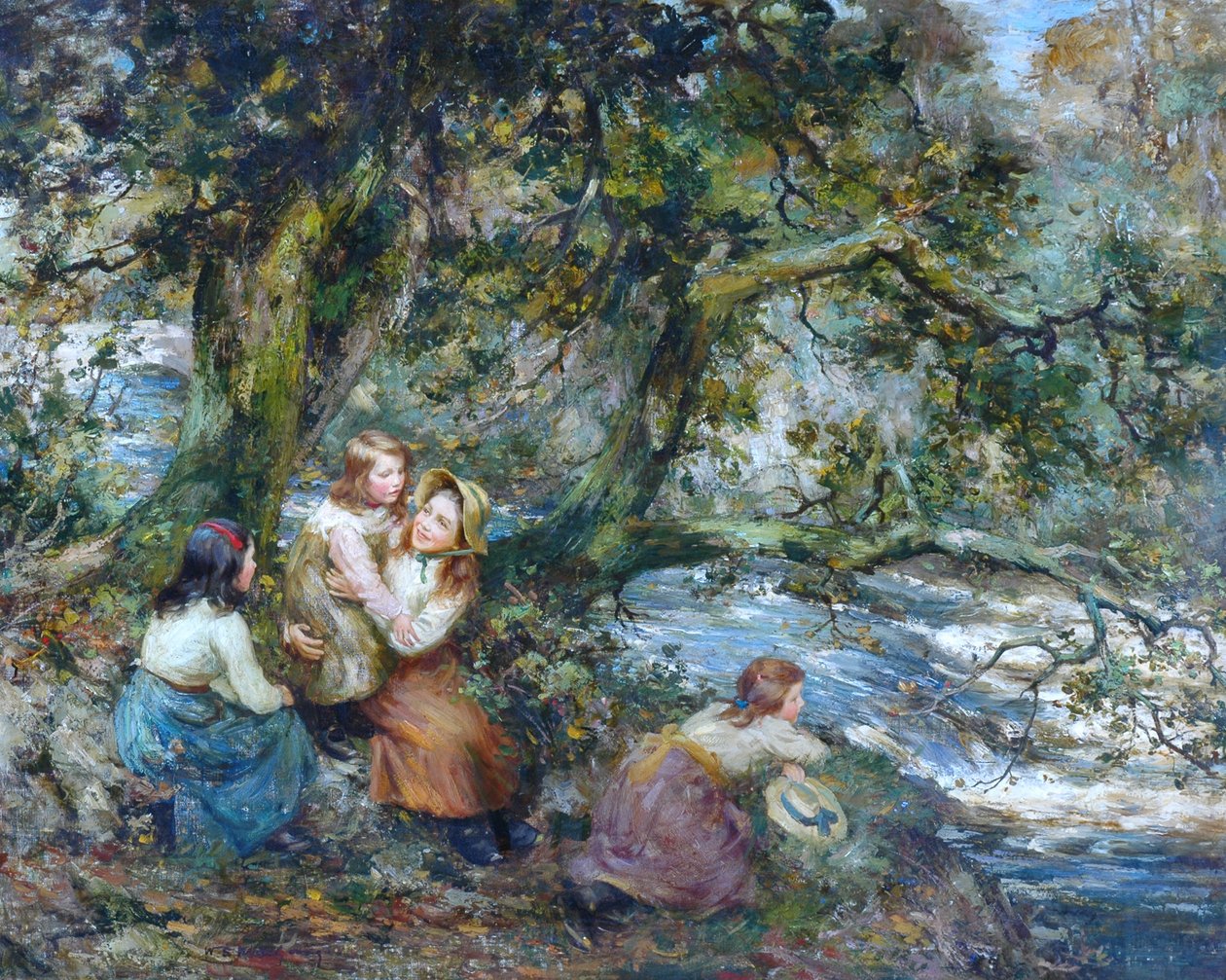 Basen Linna autorstwa William Stewart MacGeorge