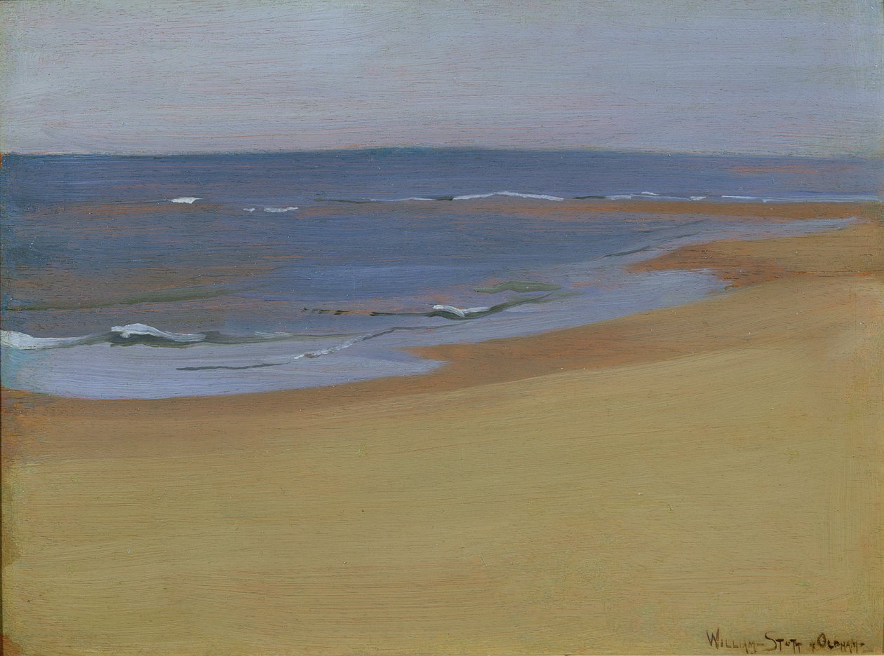 Morze Turkusowe (panel) autorstwa William Edward Stott