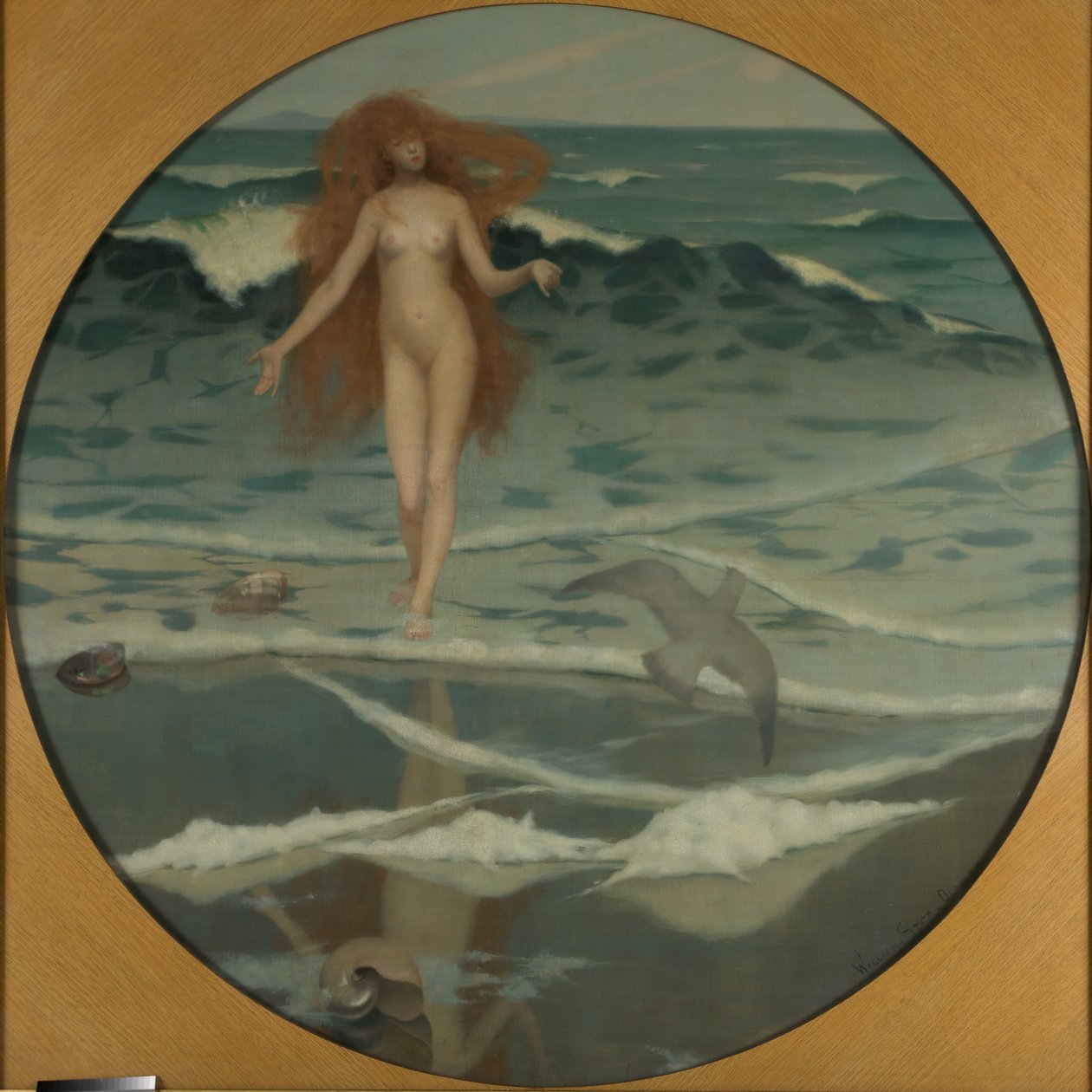 Wenus zrodzona z morskiej piany autorstwa William Edward Stott