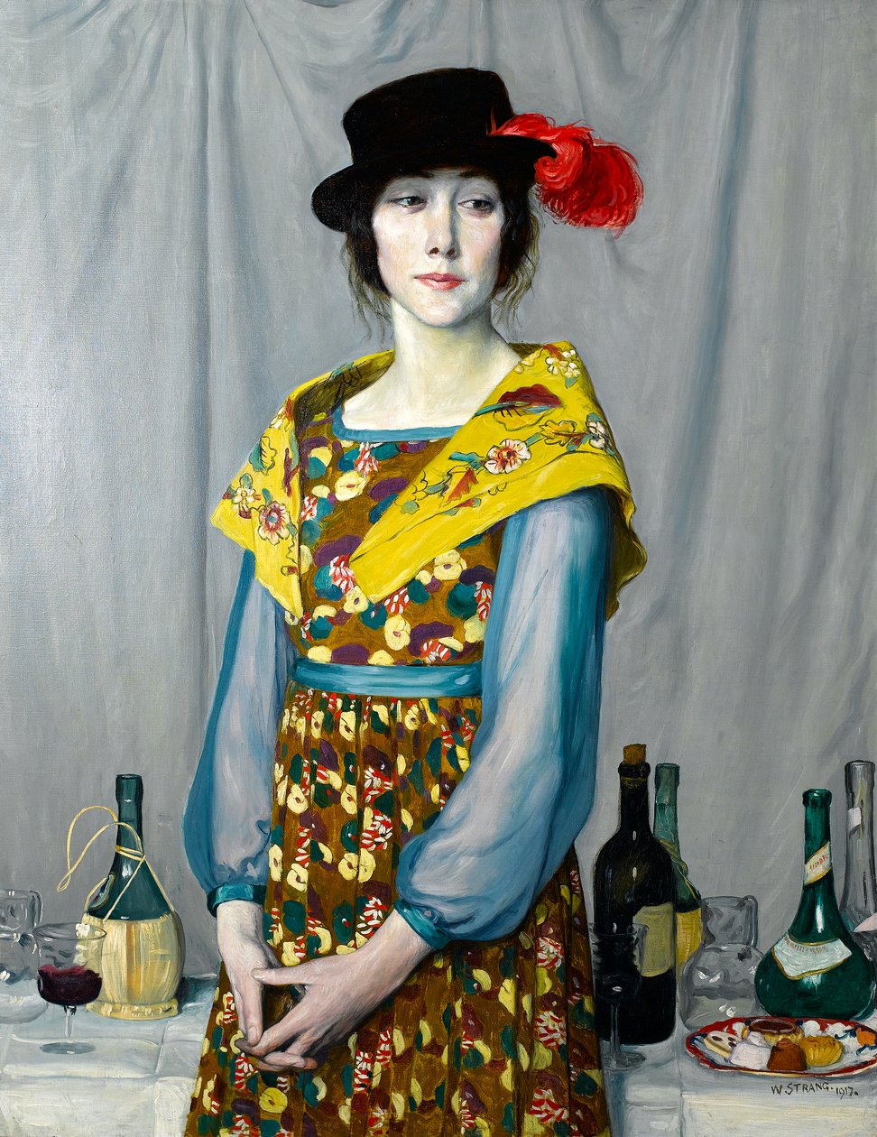 Bufet, 1917 autorstwa William Strang