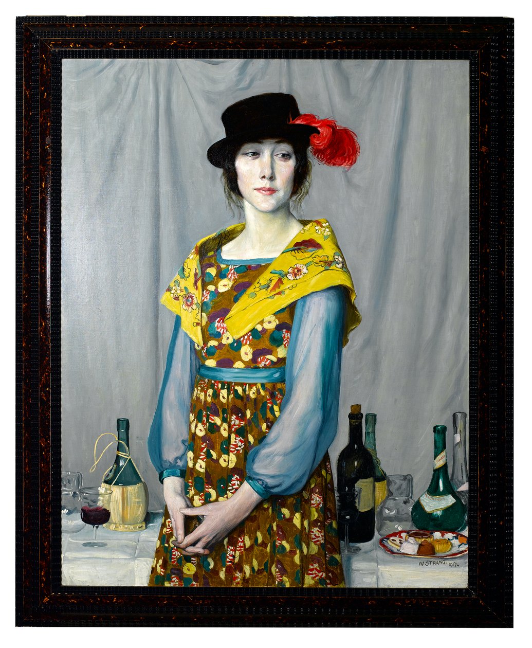 Bufet, 1917 autorstwa William Strang