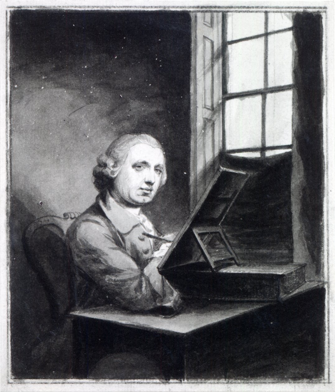 Autoportret autorstwa William Stukeley