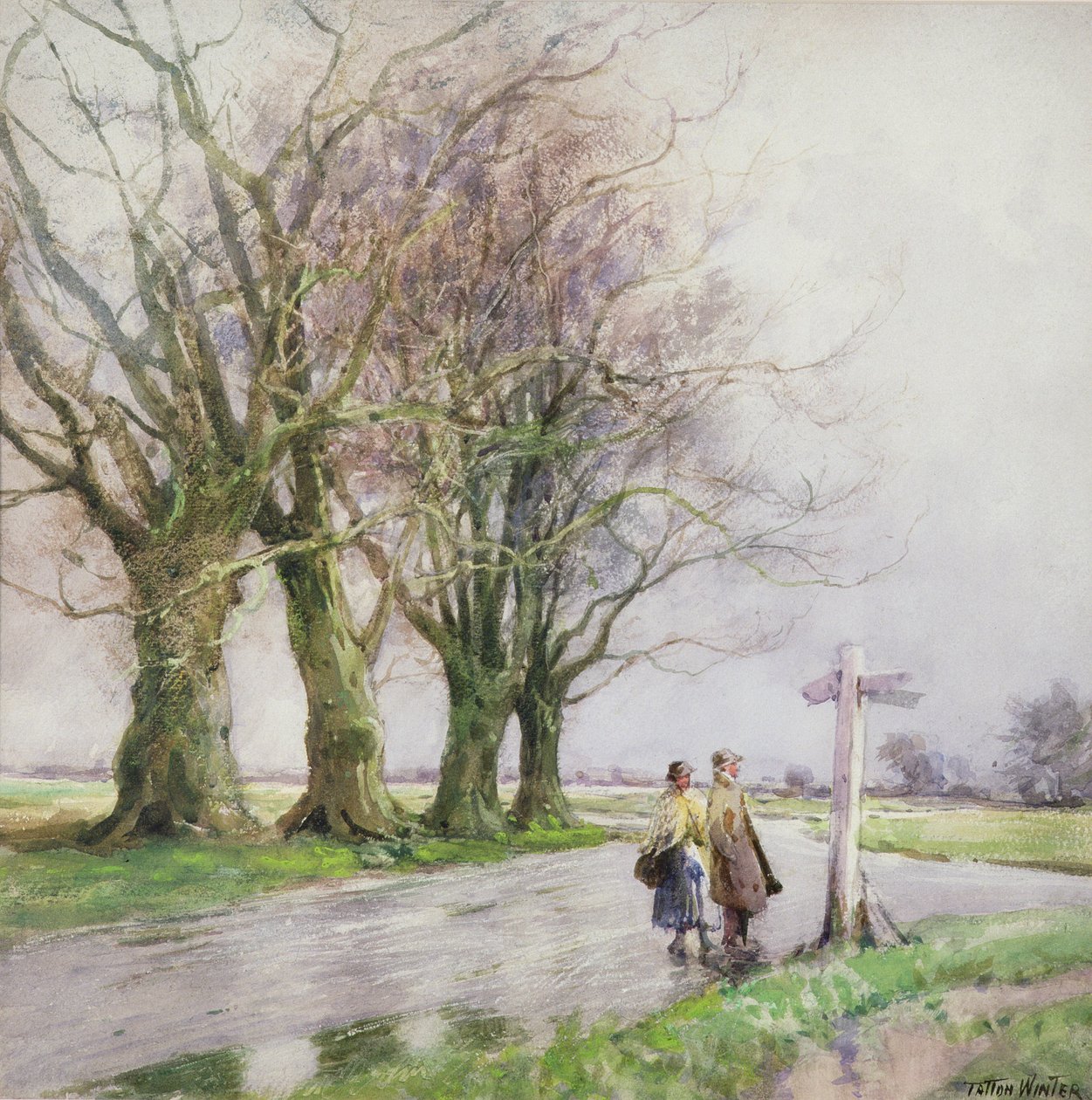 Znak Post autorstwa William Tatton Winter