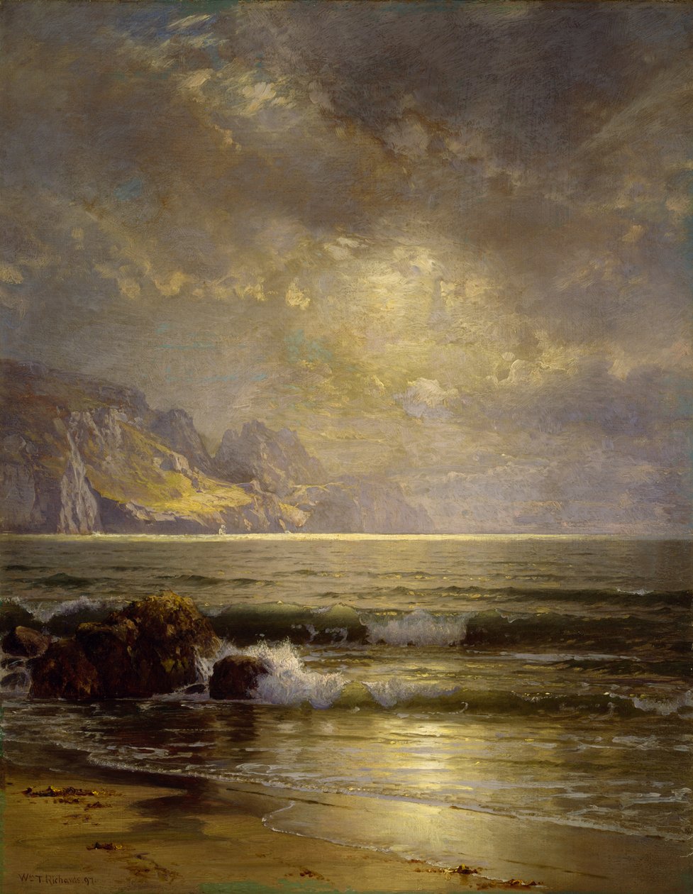 Pejzaż morski, 1897 autorstwa William Trost Richards