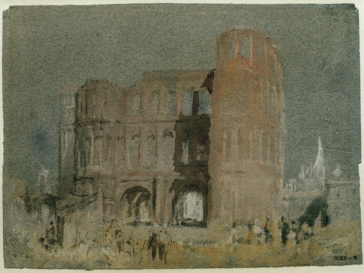 Die Porta Nigra, Trewir autorstwa Joseph Mallord William Turner