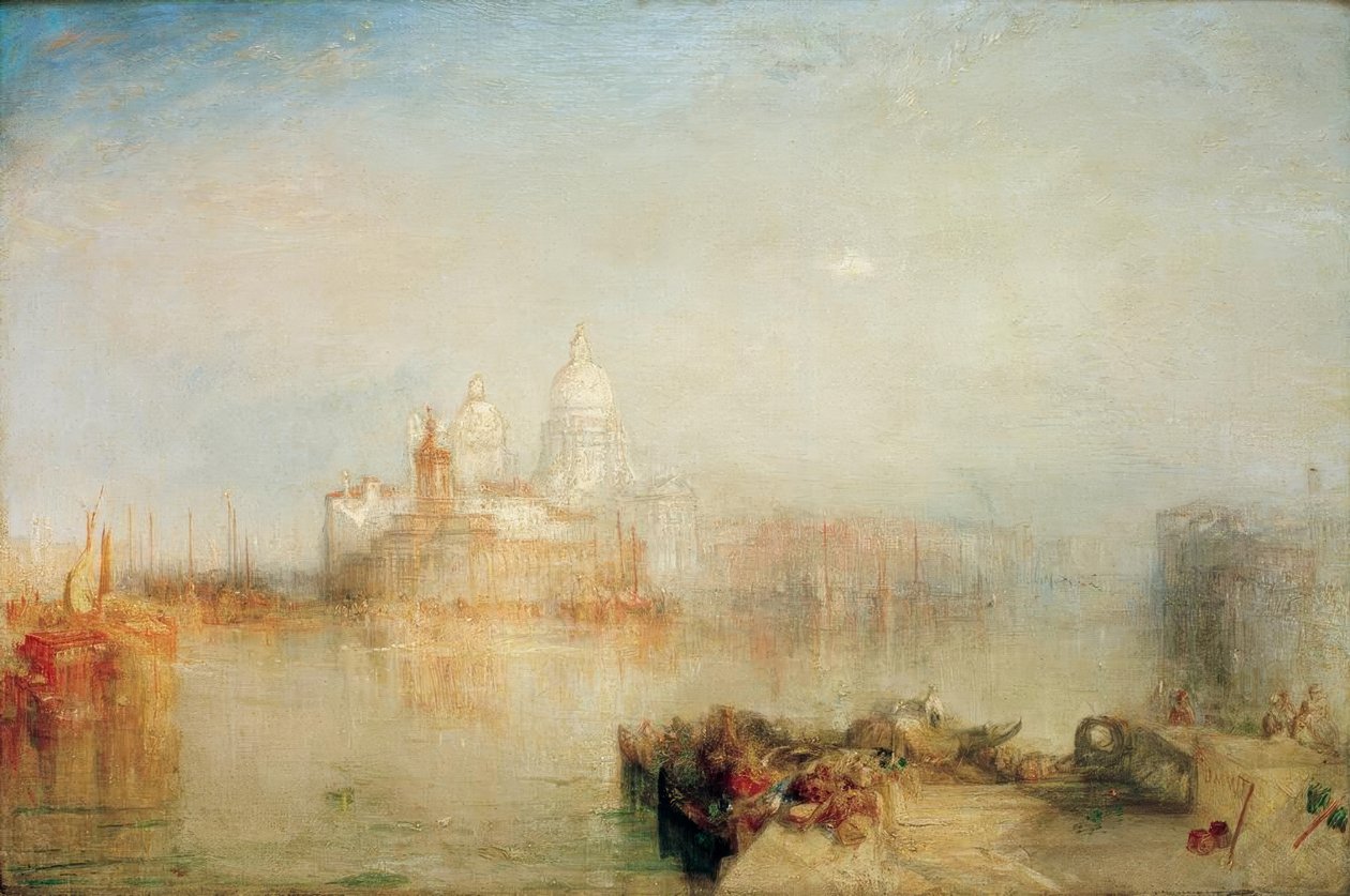Dogana i Madonna della Salute, Wenecja autorstwa Joseph Mallord William Turner