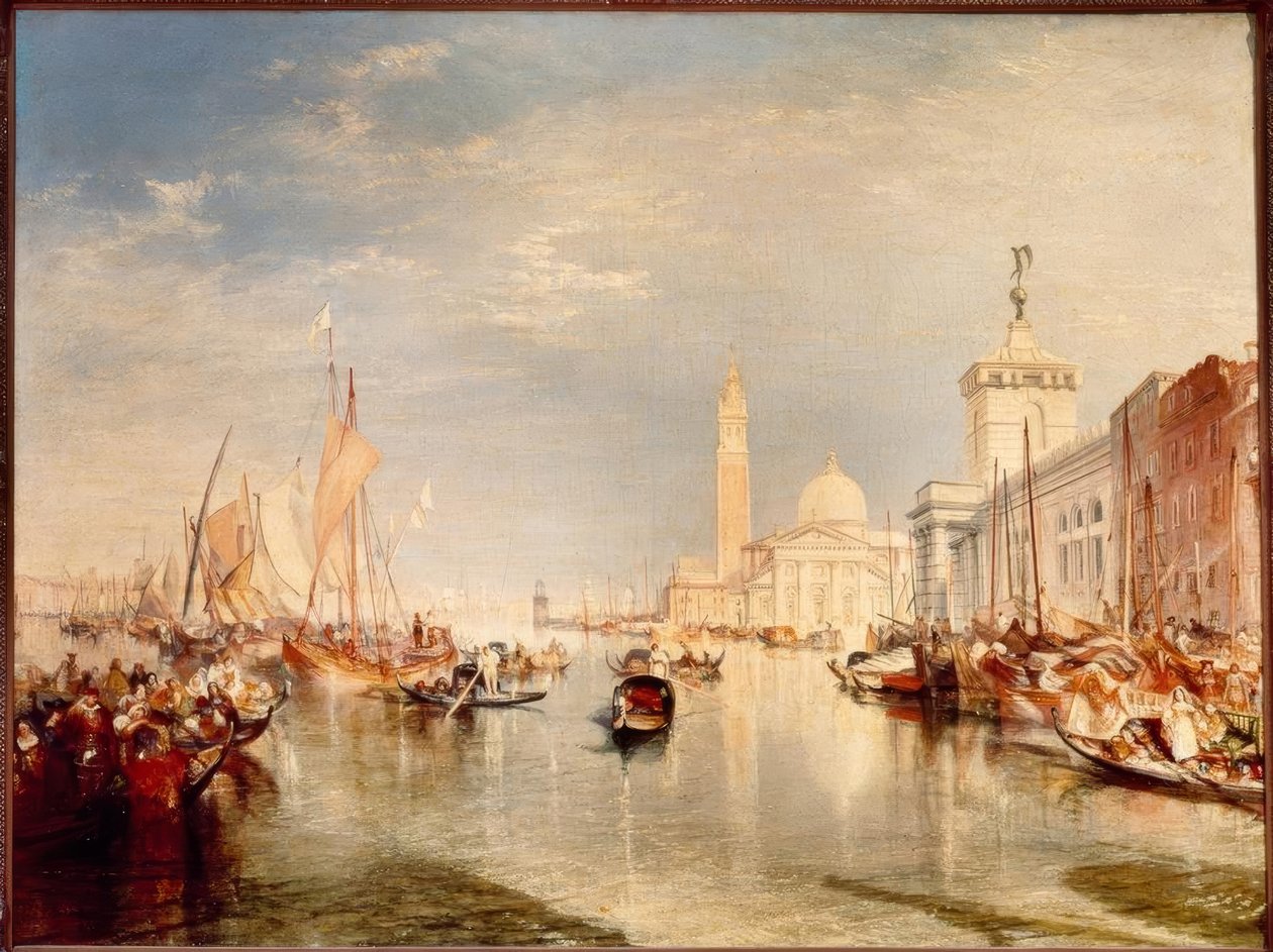 Cła i San Giorgio Maggiore autorstwa Joseph Mallord William Turner