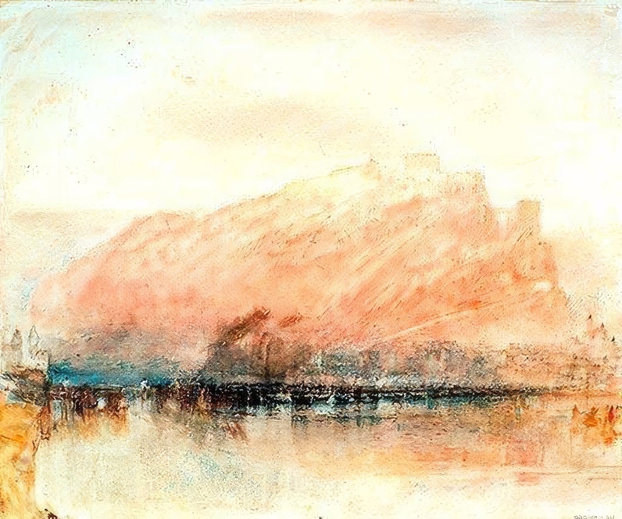 Ehrenbreitstein autorstwa Joseph Mallord William Turner
