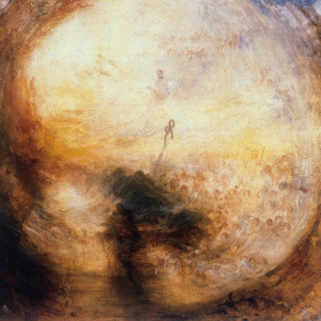 Światło i kolor (teoria kolorów Goethego) - poranek po grzechu autorstwa Joseph Mallord William Turner