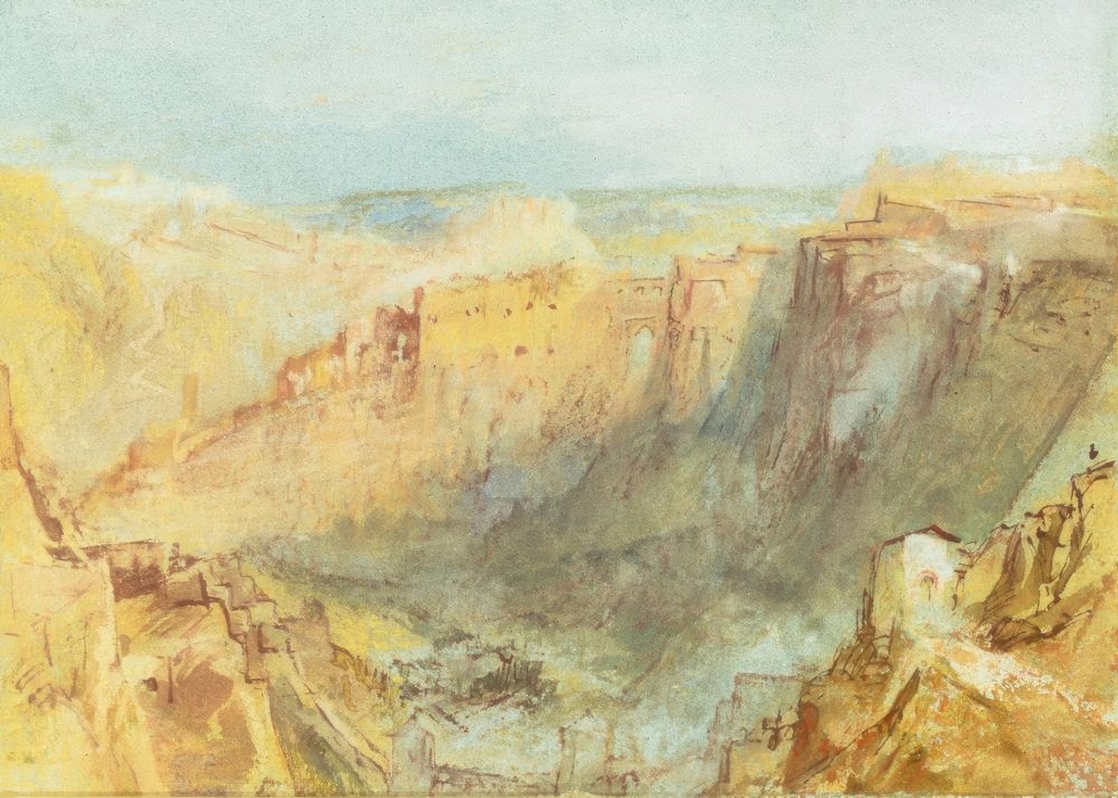 Luksemburg z północy autorstwa Joseph Mallord William Turner