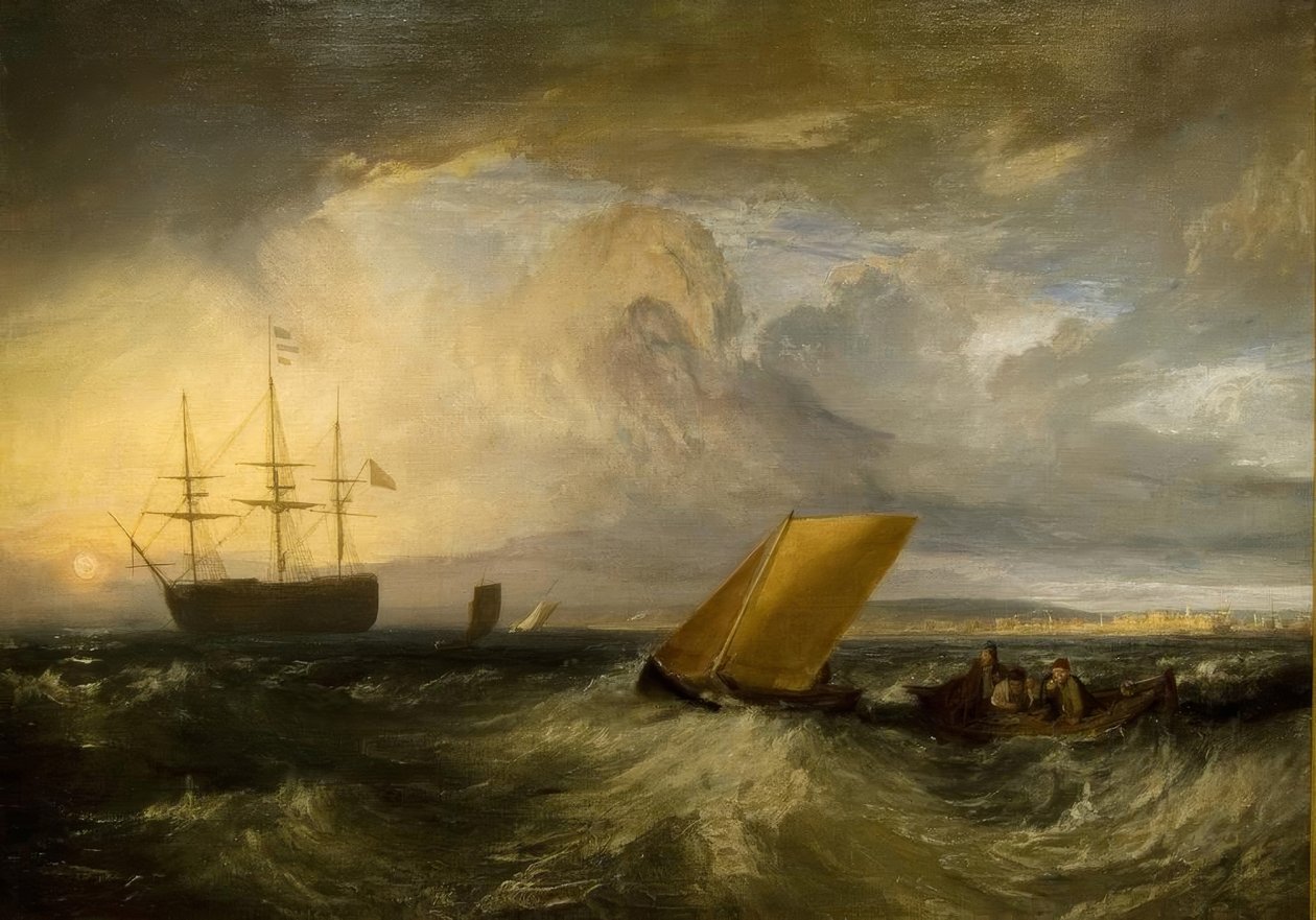 Przejrzystość widziana z Nore autorstwa Joseph Mallord William Turner