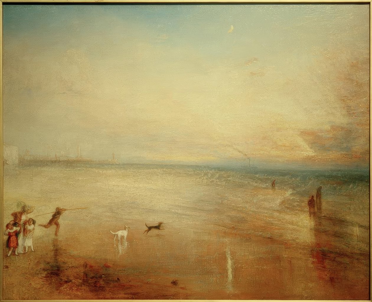 Księżyc w nowiu autorstwa Joseph Mallord William Turner