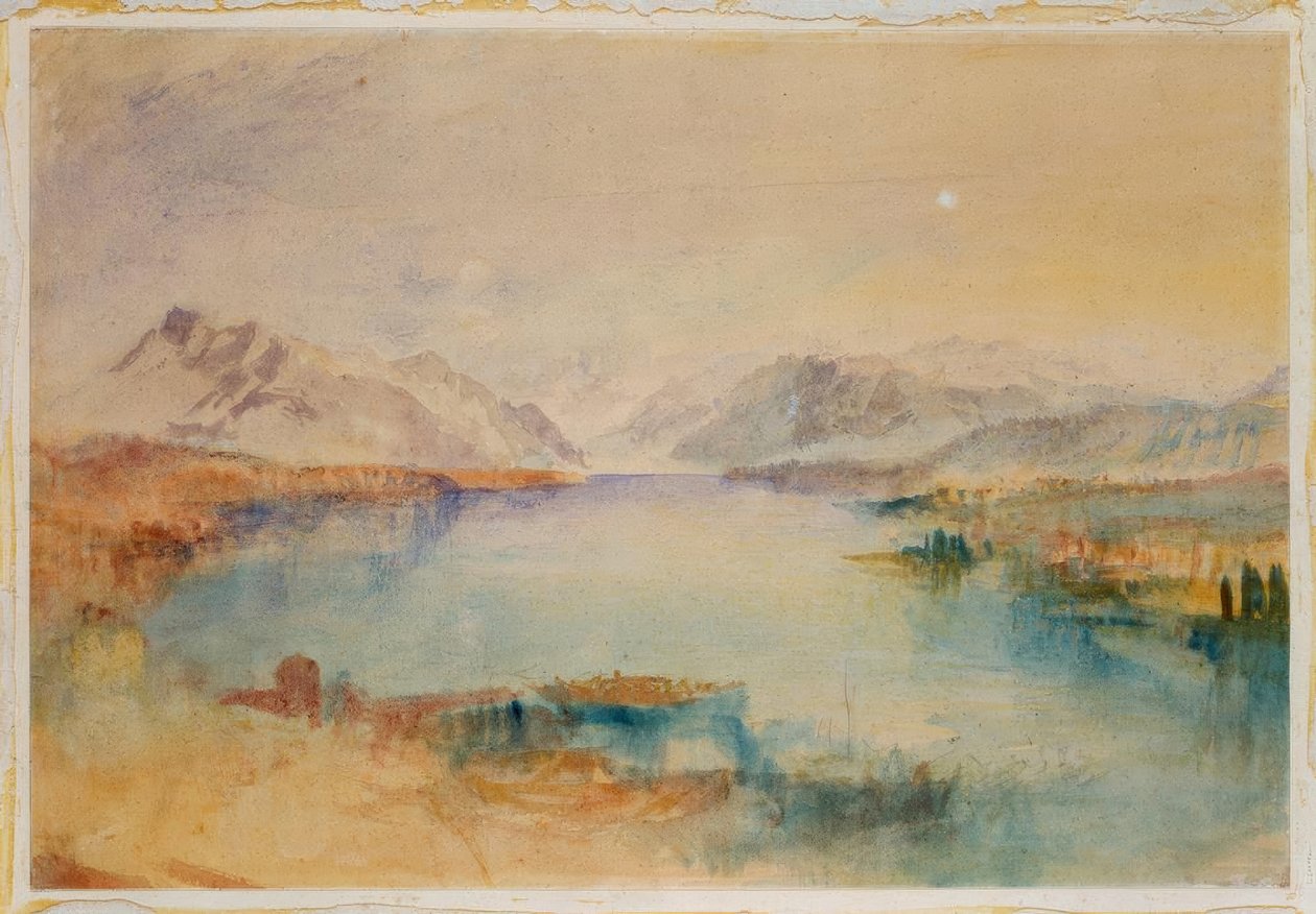 Rigi, Jezioro Czterech Kantonów autorstwa Joseph Mallord William Turner