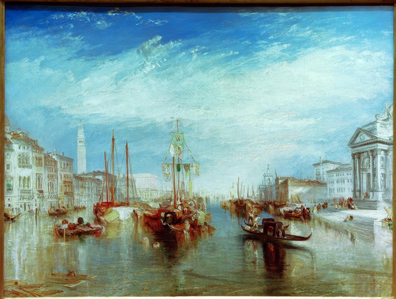 Wenecja, z ganku Madonna della Salute autorstwa Joseph Mallord William Turner