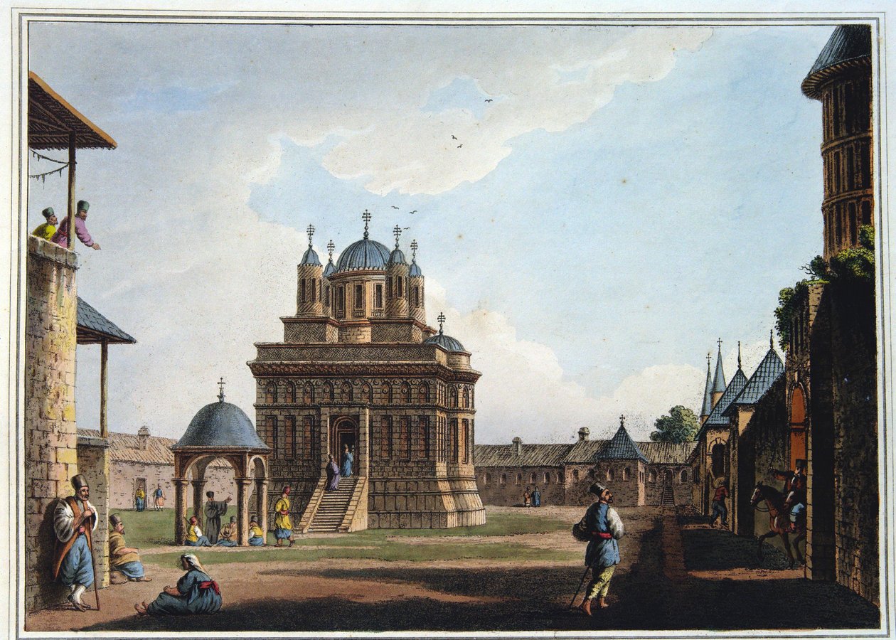 Kościół i klasztor Mariacki autorstwa William Watts