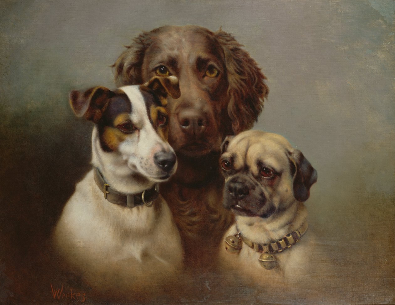 Dobrzy przyjaciele autorstwa William Weekes