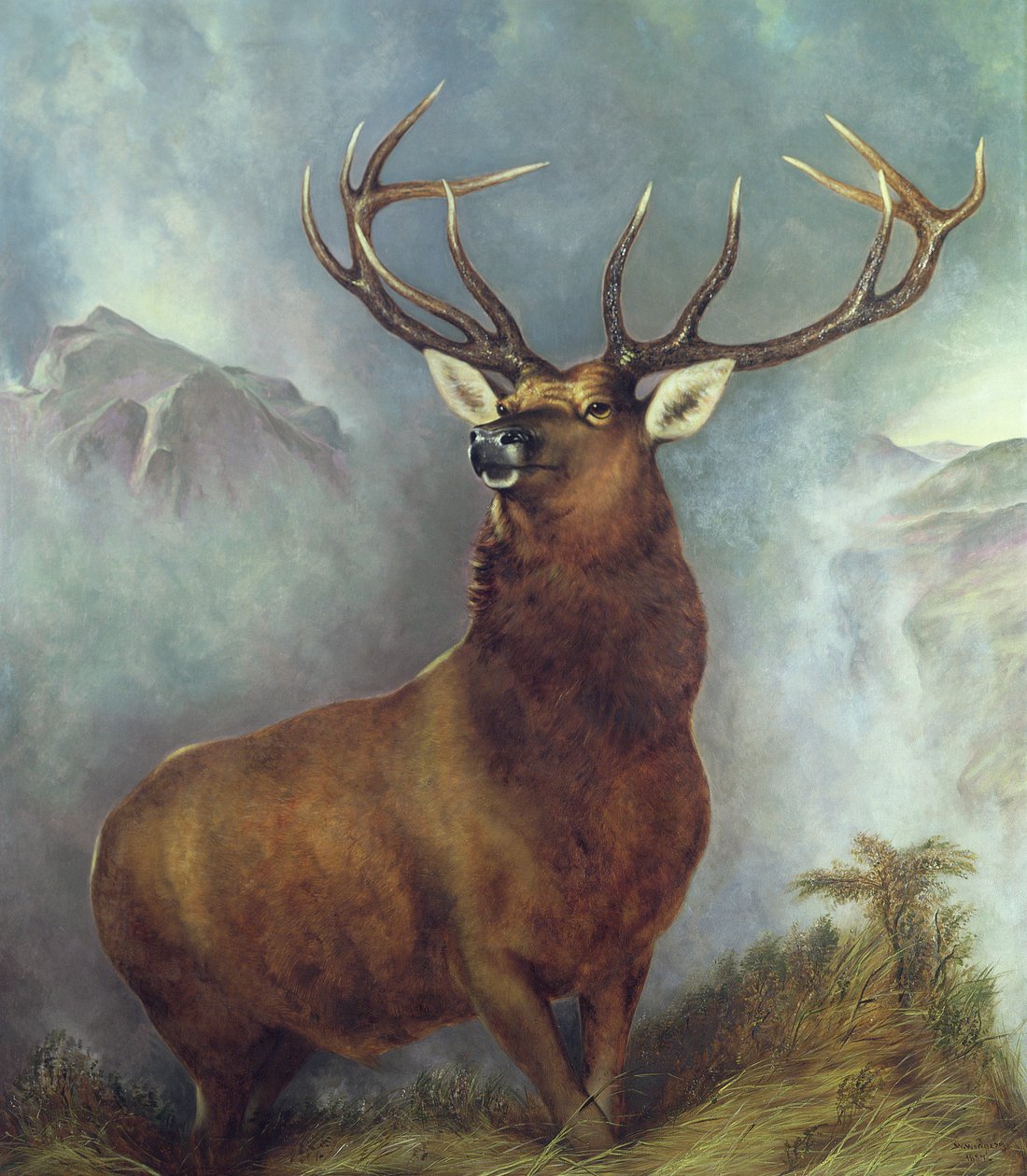 Monarcha Glen autorstwa William Widgery