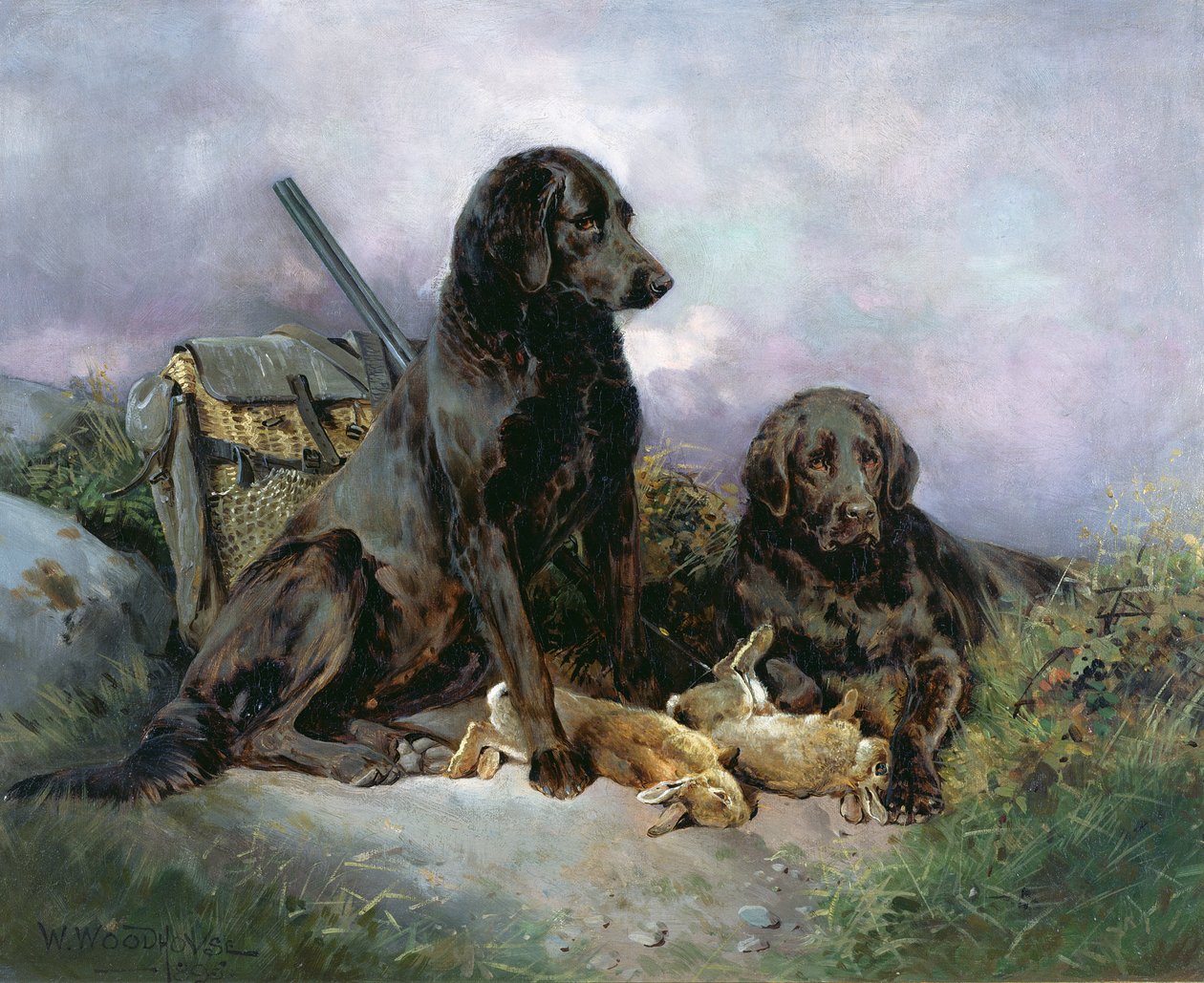 Po strzelaninie, 1895 autorstwa William Woodhouse