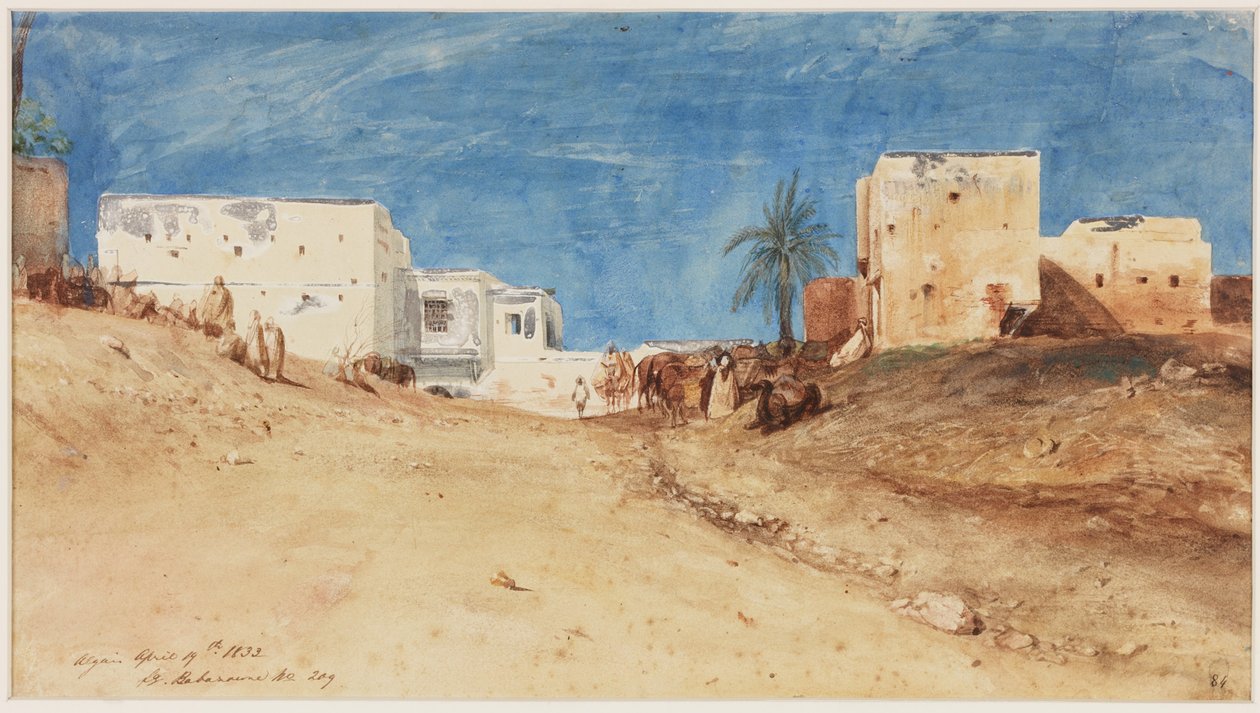 Algier (akwarela na papierze) autorstwa William Wyld