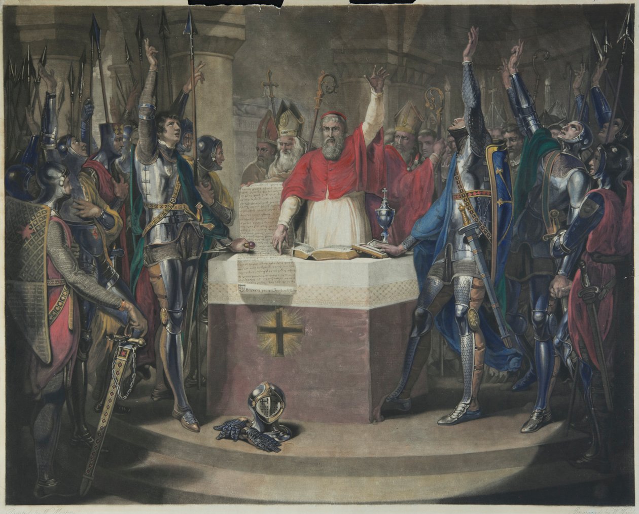 Karta Swobód, 1795 autorstwa William Martin