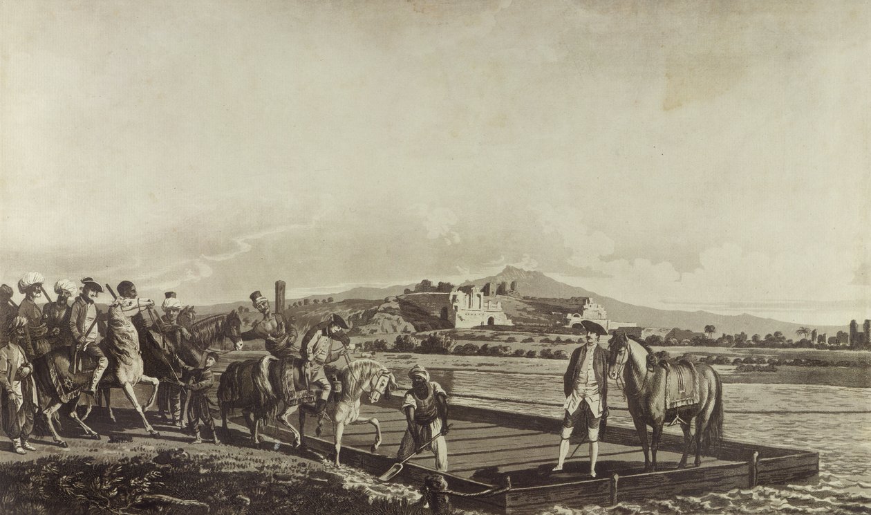 Widoki w Lewancie: Teatr w Milecie, 1780 (akwaforta i akwatinta) autorstwa William after Pars