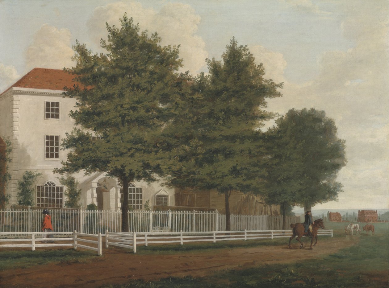 Dom na Wspólnej, ok.1770-80 autorstwa William Marlow
