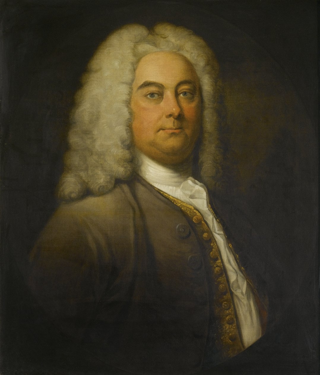 George Frideric Haendel, ok. 1750 autorstwa William circle of Hogarth