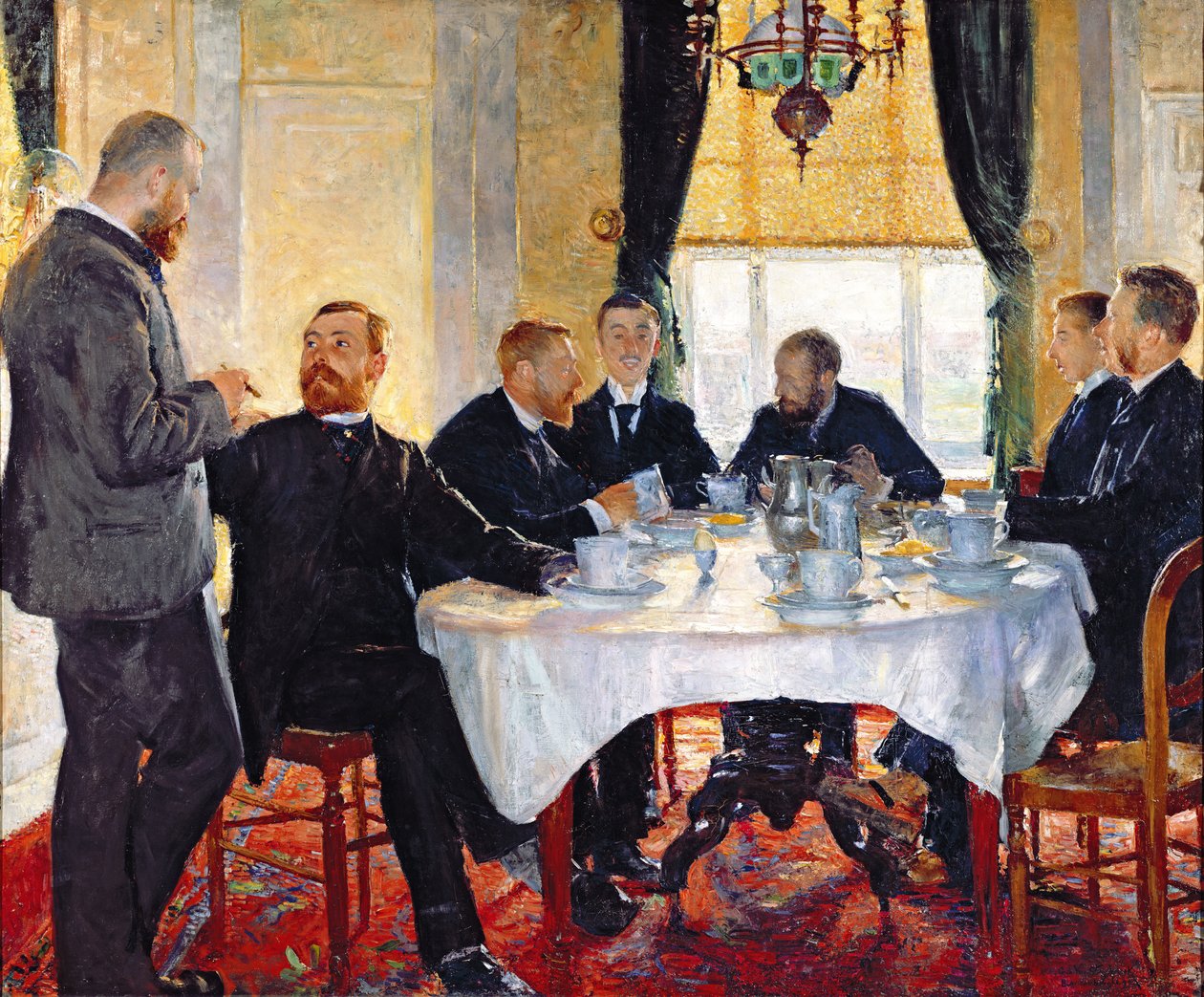 Śniadanie w Blankenberge autorstwa William van Strydonck
